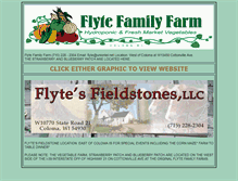 Tablet Screenshot of flytefamilyfarm.com